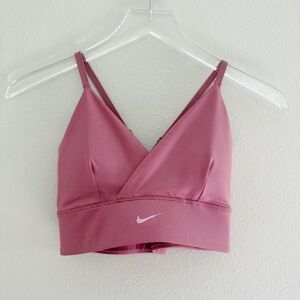Nike | Indy Light Support Textured Shine Sports Bra | Size Medium